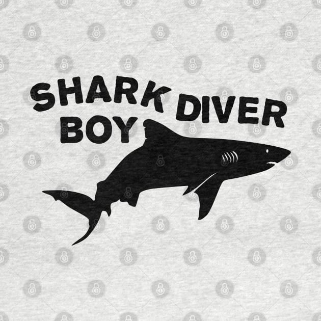 Shark diver boy by TMBTM